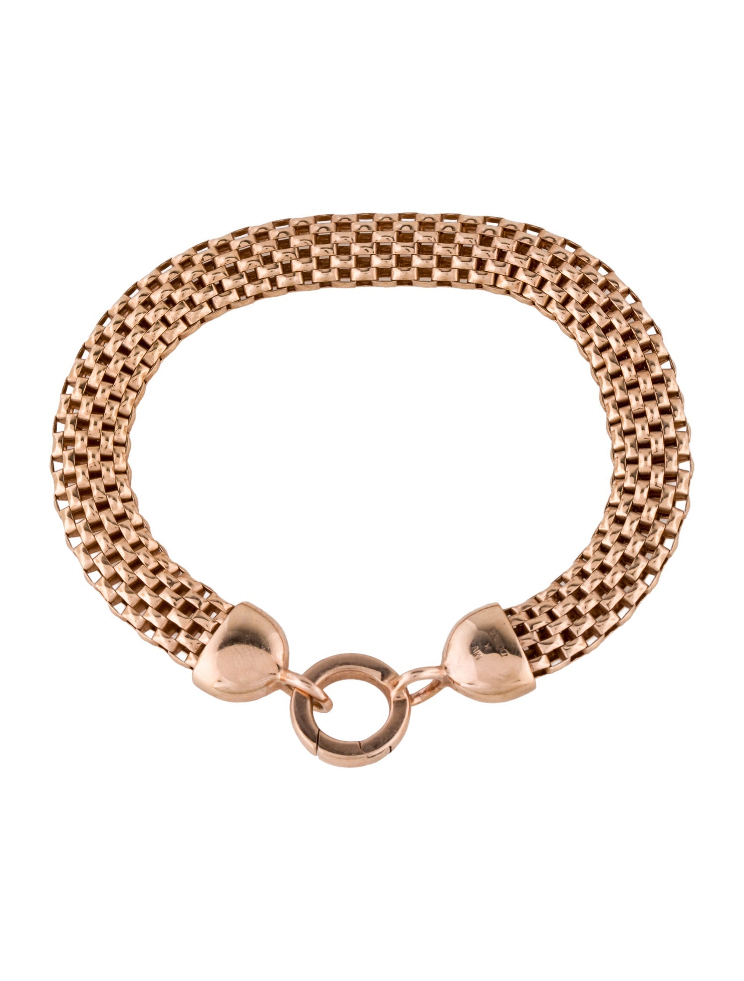 Monica Vinader x Doina Heirloom Woven Wide Chain Bracelet