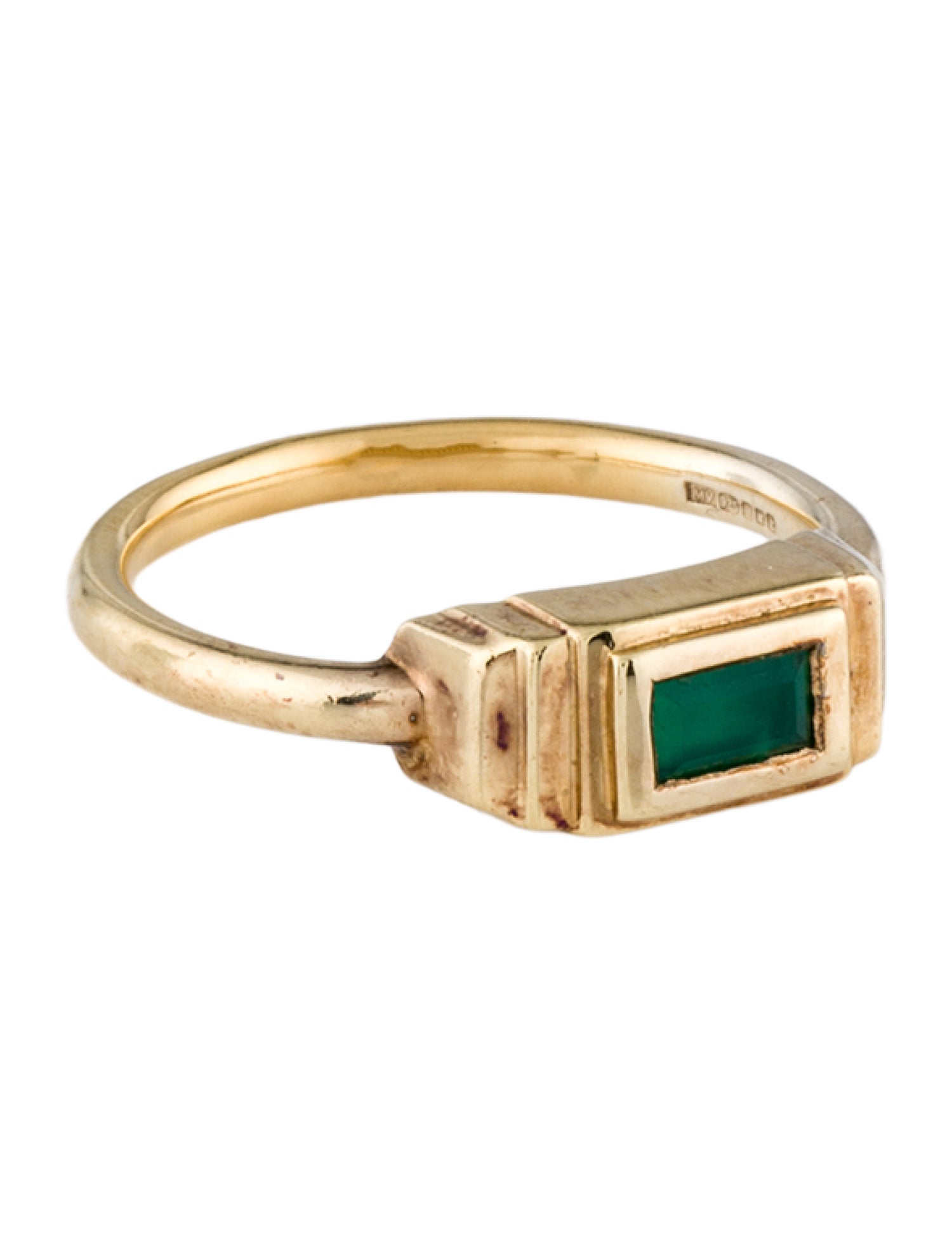 Monica Vinader Dyed Chalcedony Baja deco Cocktail Ring