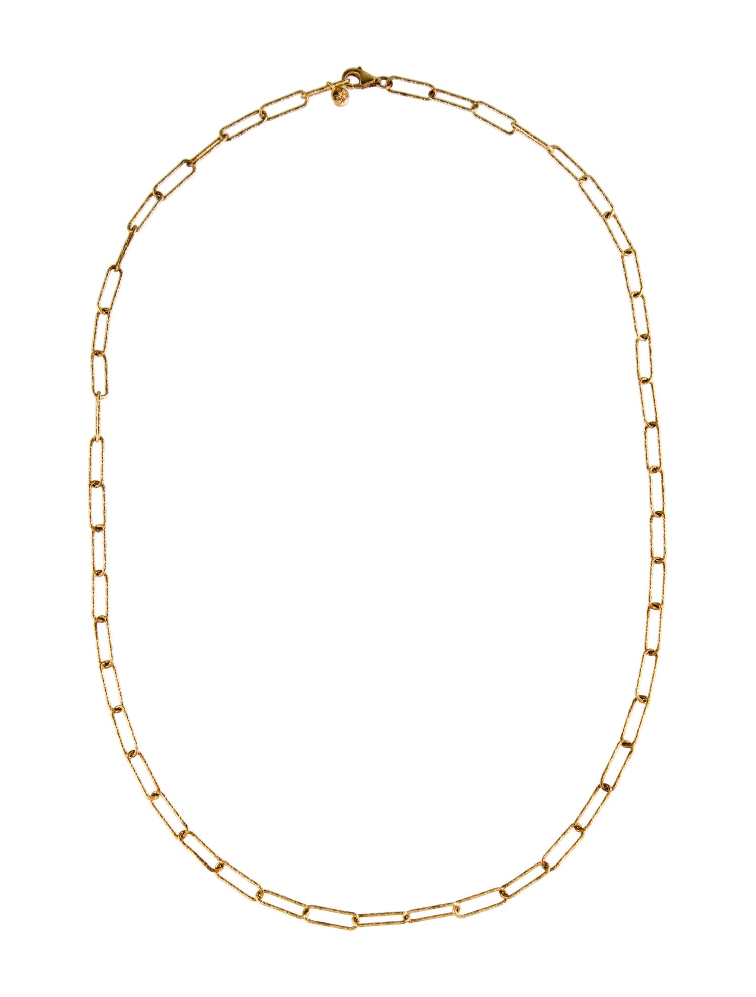 Monica Vinader Paperclip Chain Necklace