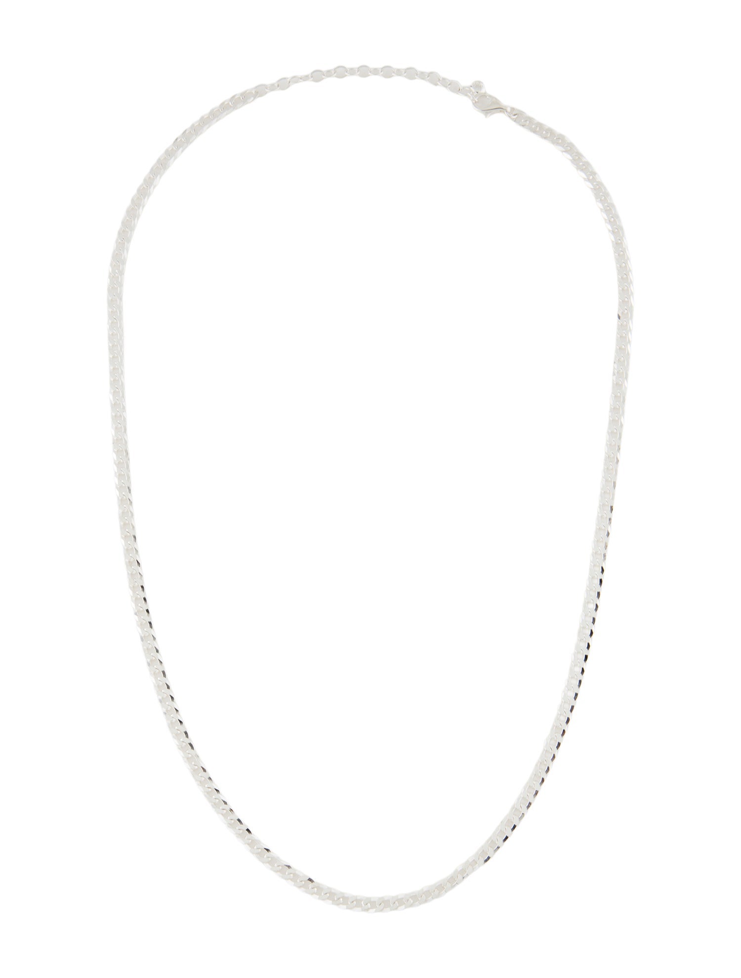 Monica Vinader Flat Curb Chain Necklace