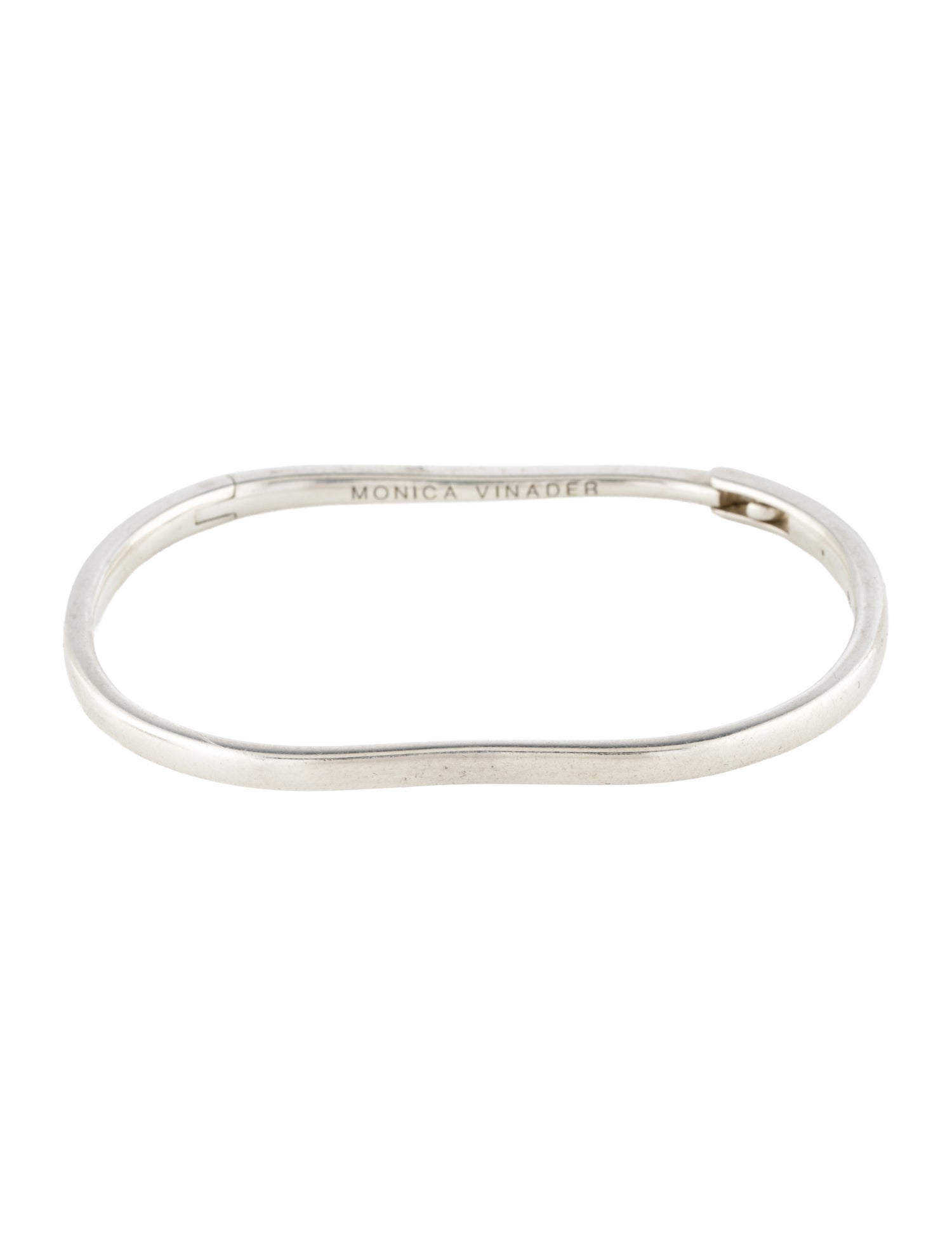 Monica Vinader Alta Capture Charm Bangle