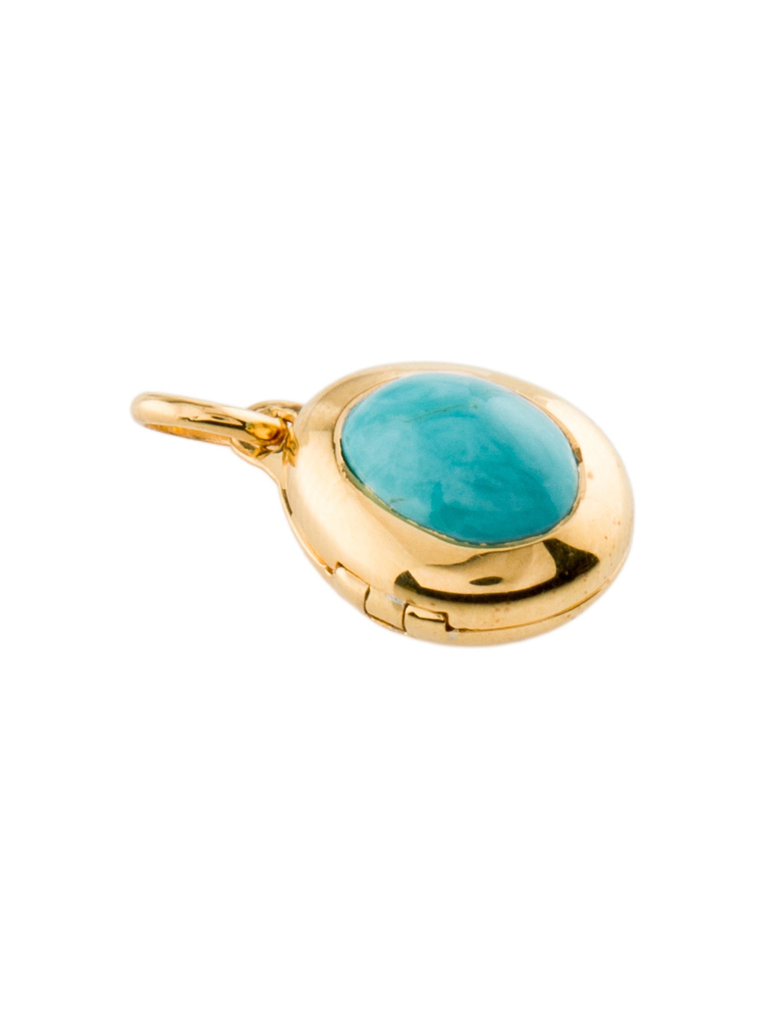 Monica Vinader Turquoise Birthstone Locket