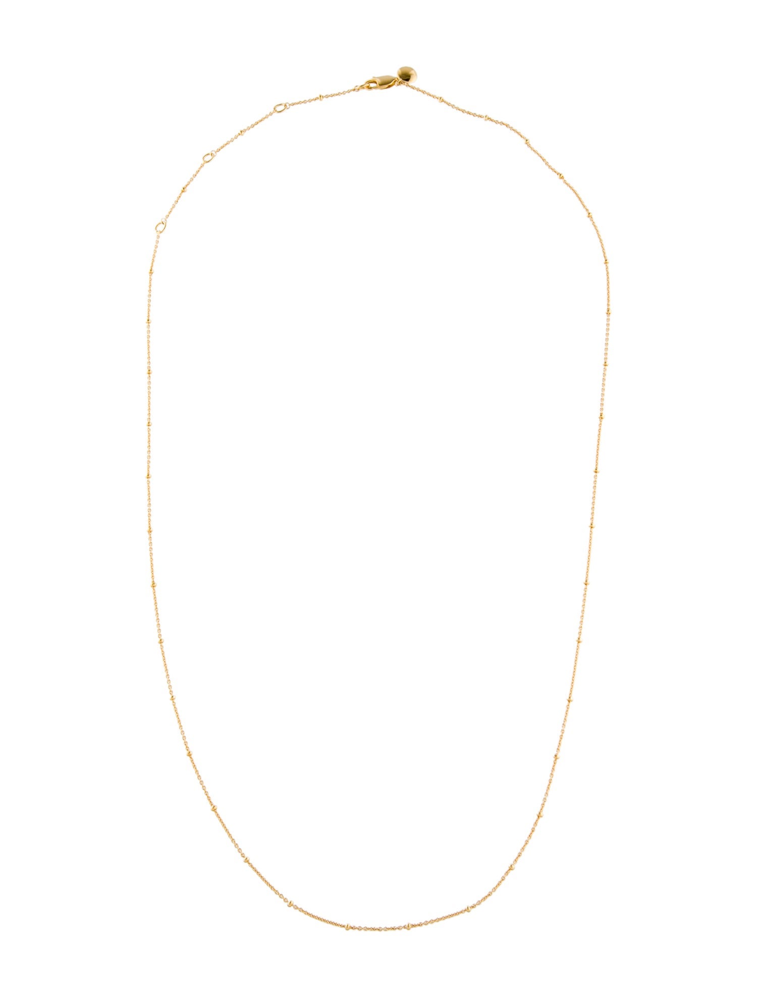 Monica Vinader Beaded Chain Necklace