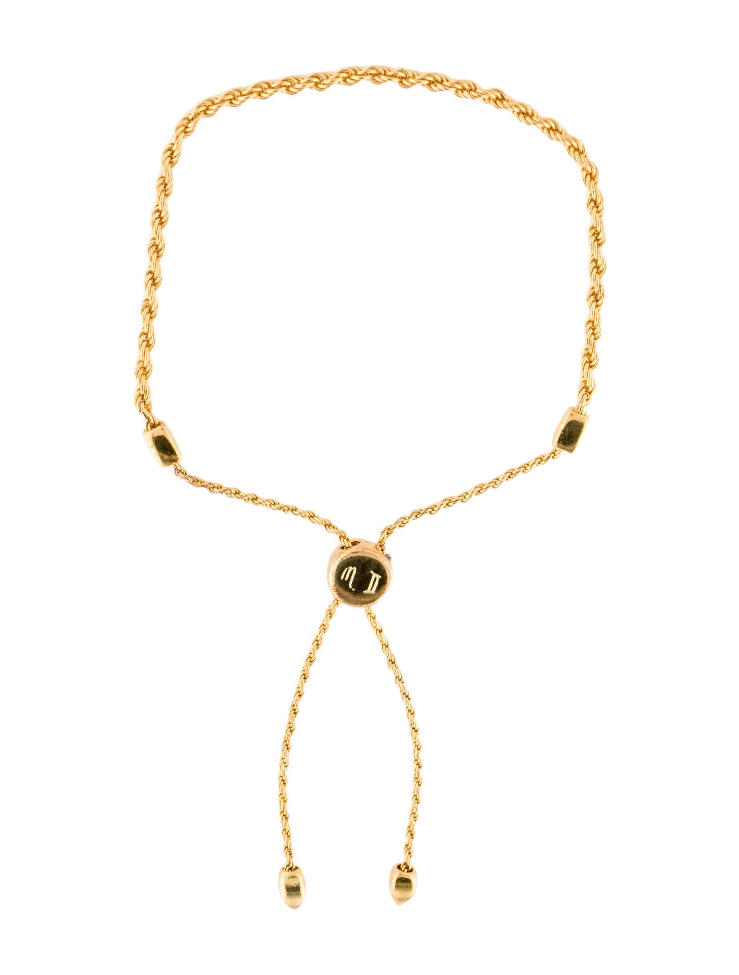 Monica Vinader Corda Friendship Chain Bracelet