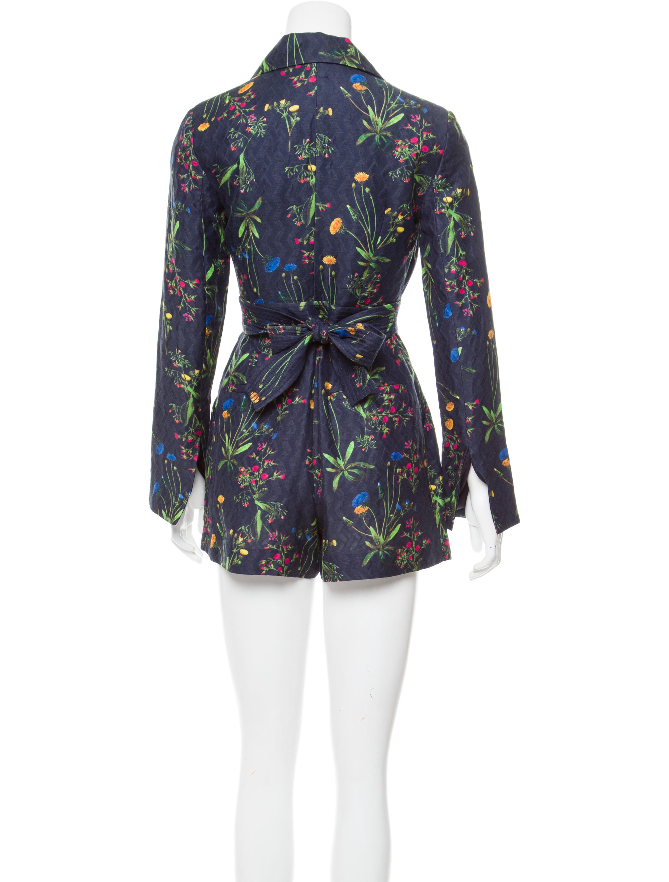 Marissa b printed Long Sleeve Romper Clothing MAW20577 The