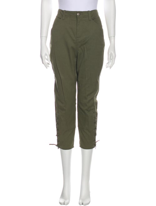 Marissa Webb Straight Leg Pants Green