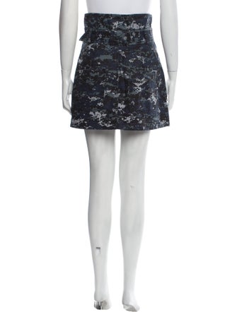 Marissa Webb Printed Mini Skirt