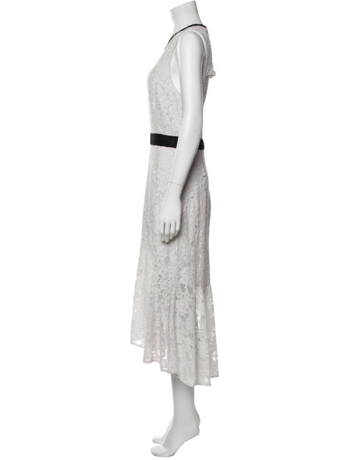 Marissa Webb Lace Pattern Long Dress