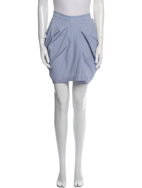 Marissa Webb Striped Knee-Length Skirt