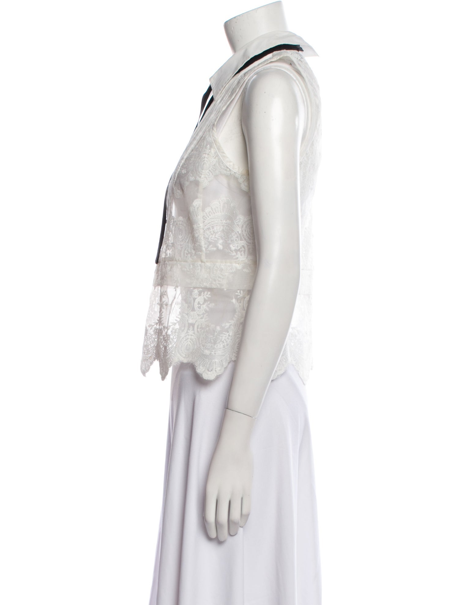 Marissa Webb Sleeveless Crop Top