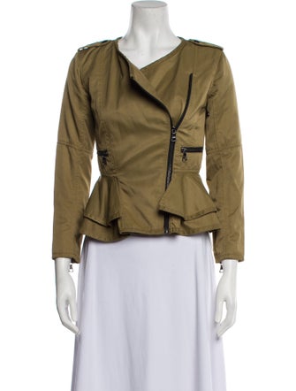 Marissa Webb Nylon Biker Jacket