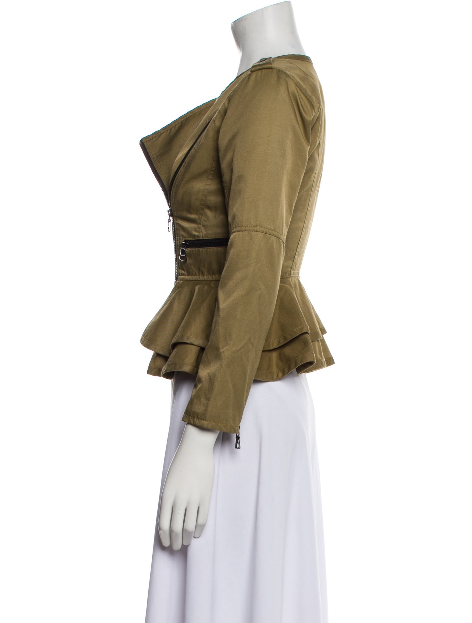 Marissa Webb Nylon Biker Jacket