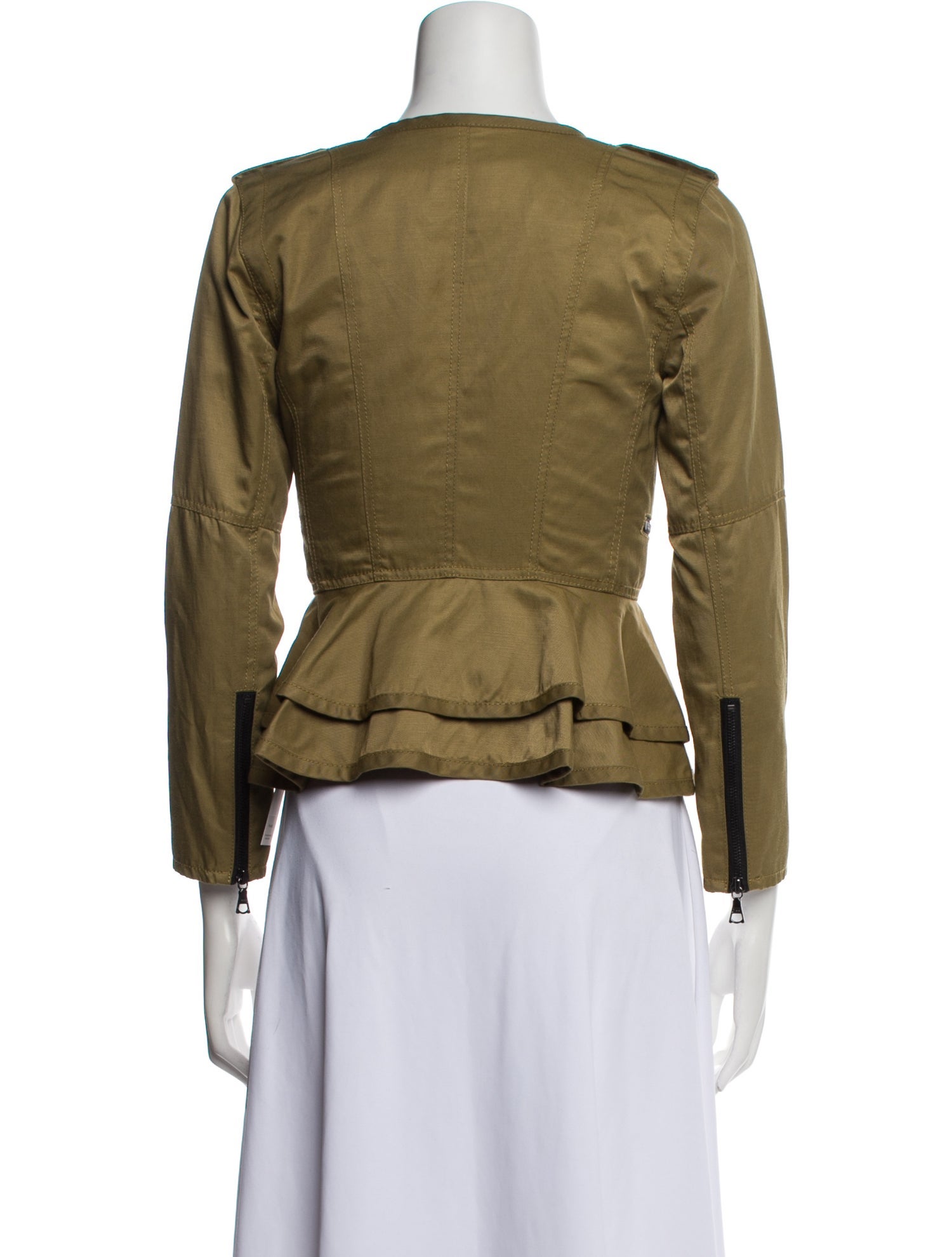 Marissa Webb Nylon Biker Jacket