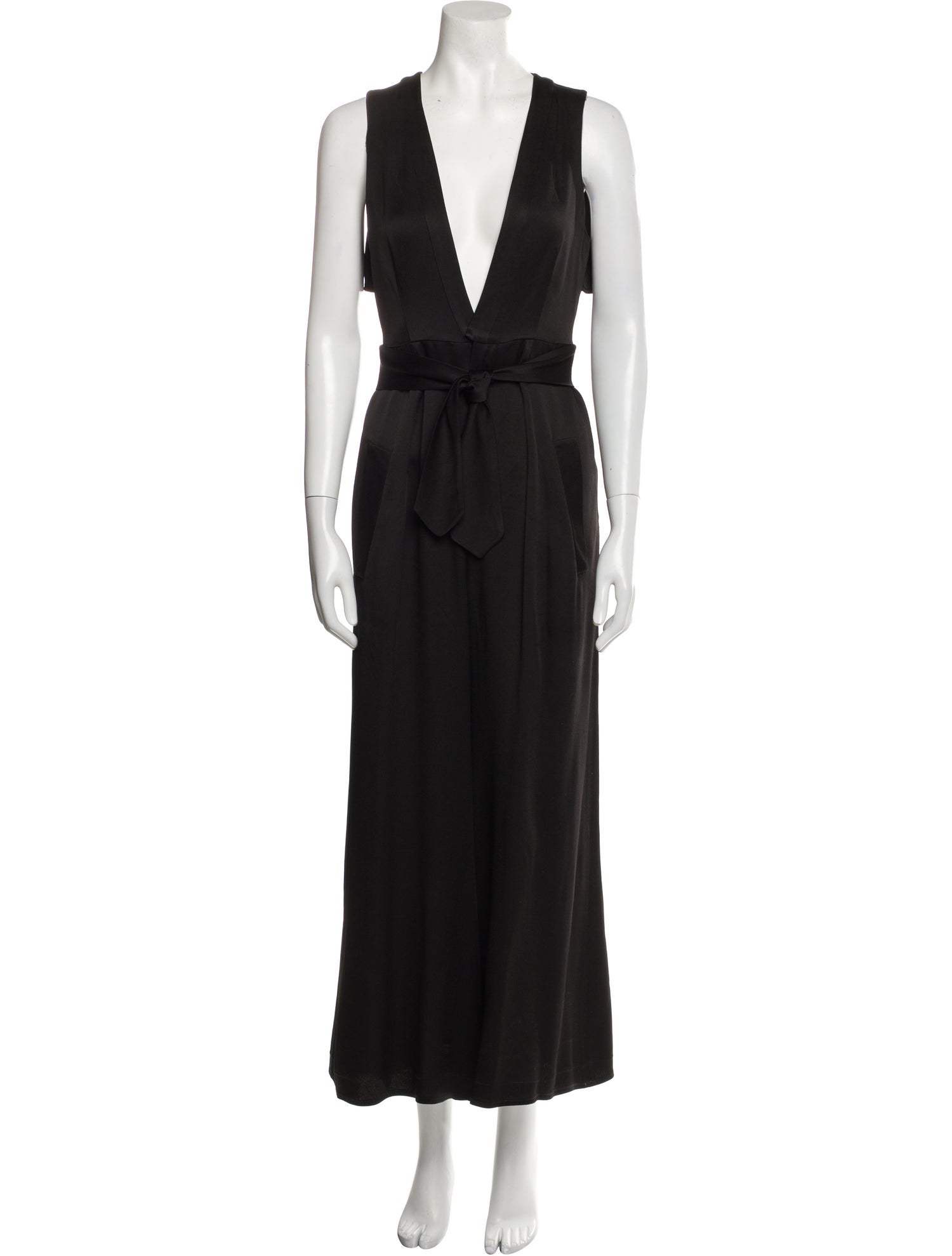 Marissa Webb Plunge Neckline Jumpsuit