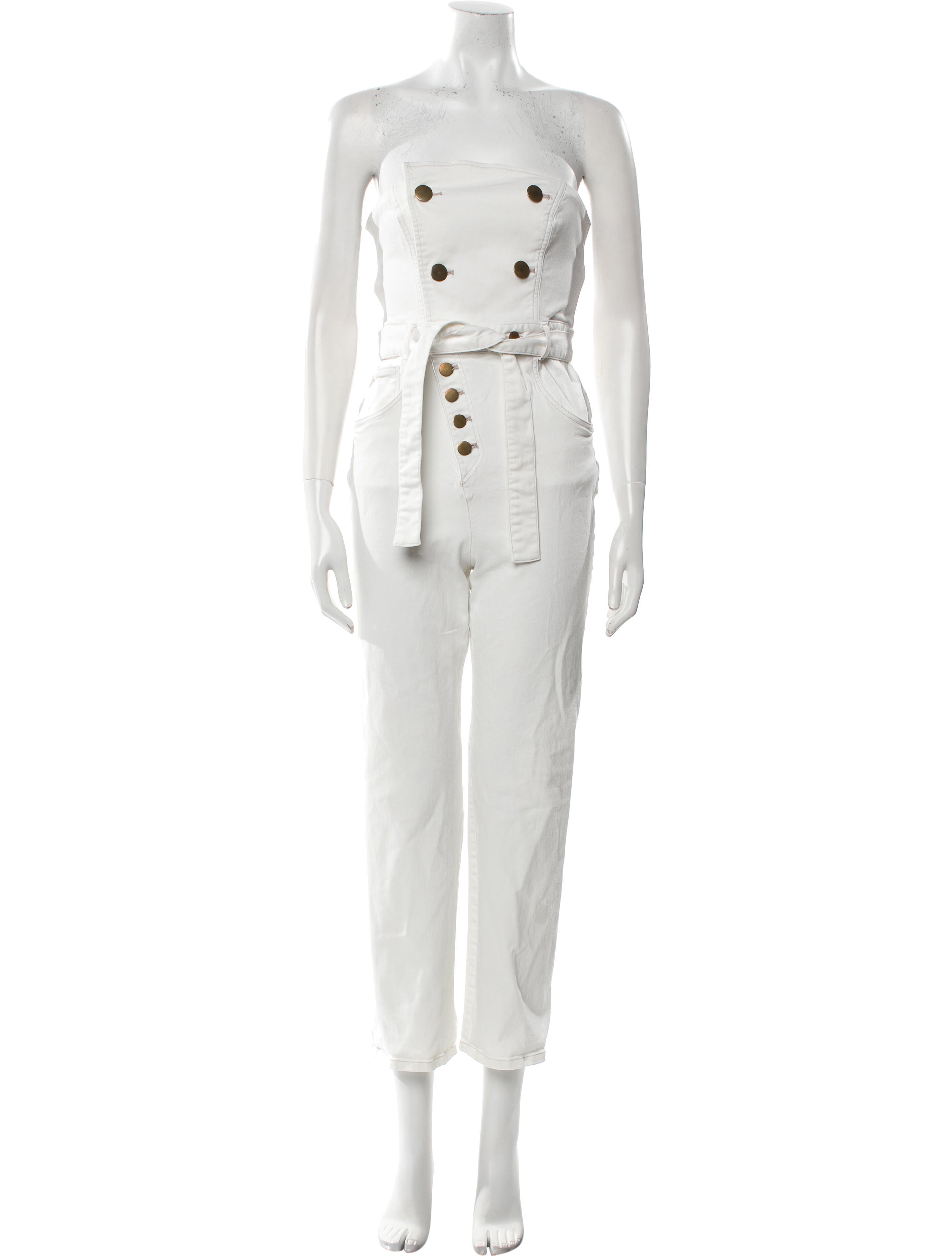 Marissa Webb Strapless Jumpsuit