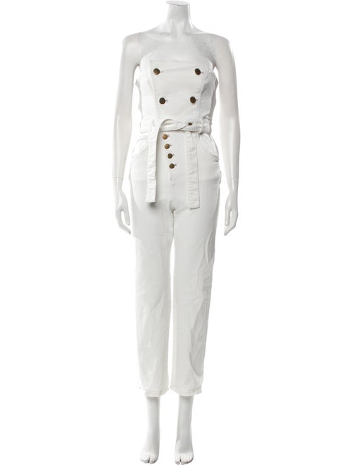 Marissa Webb Strapless Jumpsuit