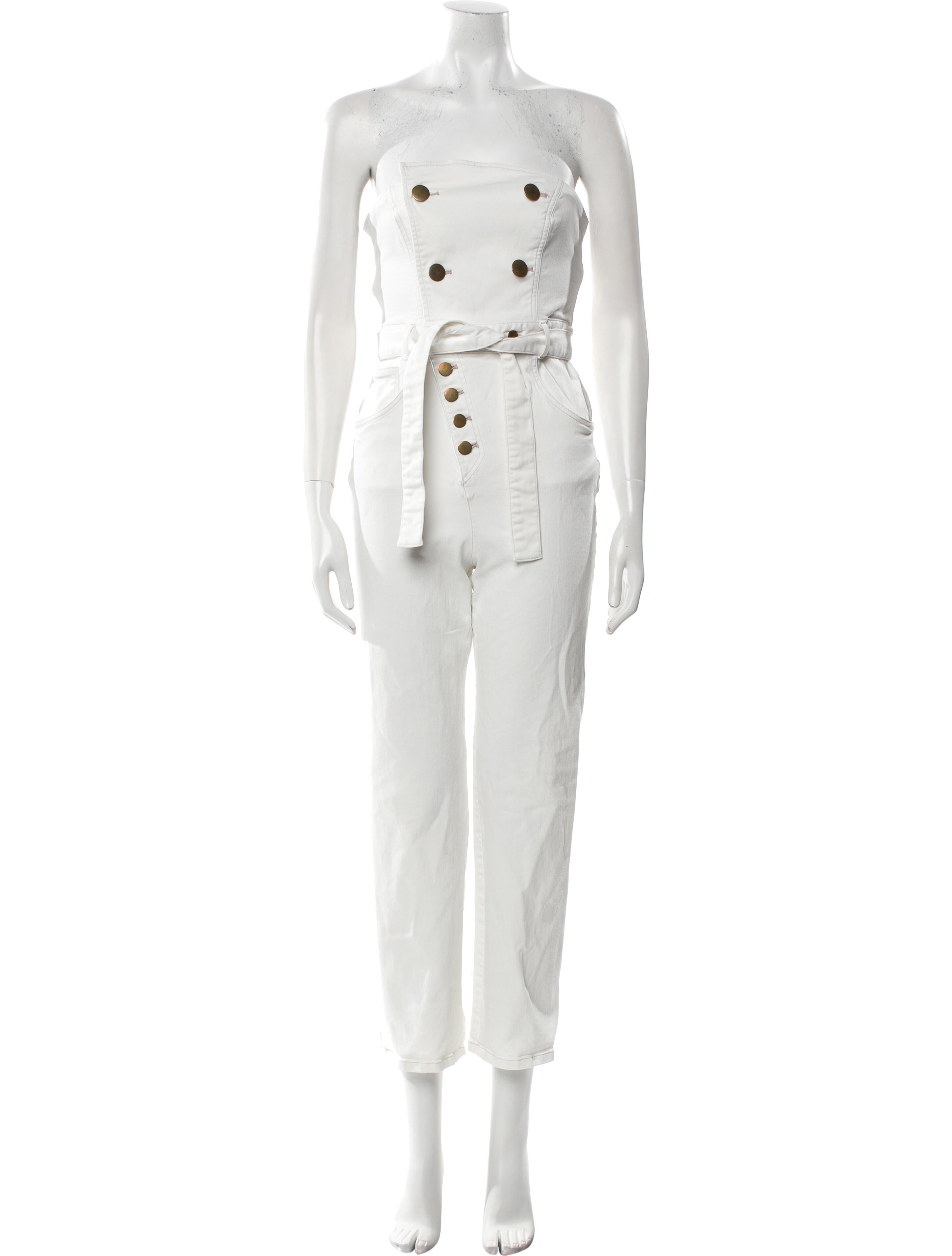 Marissa Webb Strapless Jumpsuit