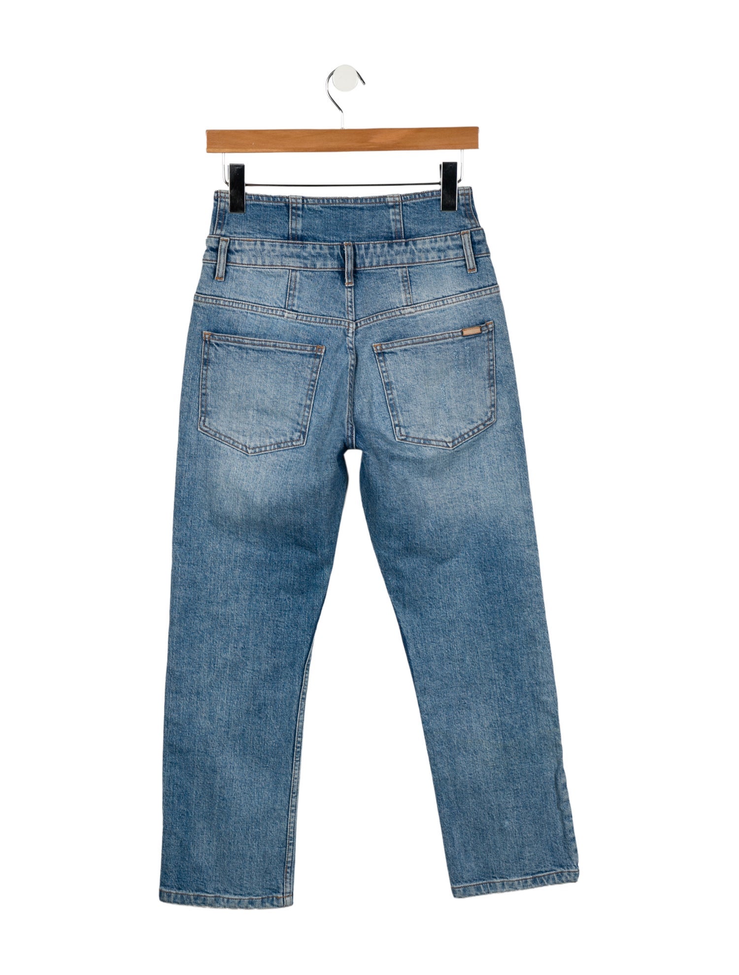 Marissa Webb High-Rise Straight Leg Jeans
