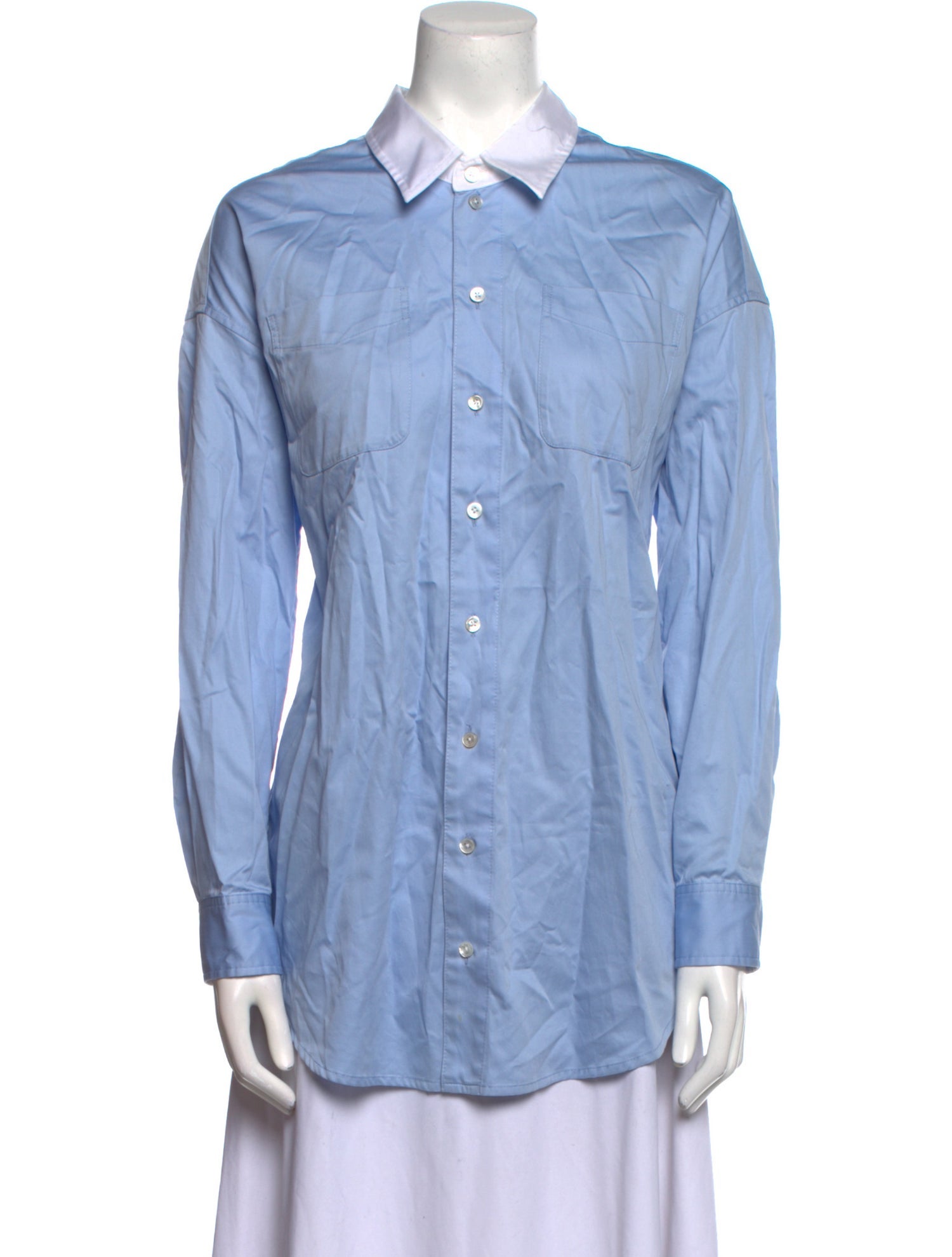 Marissa Webb Long Sleeve Button-Up Top