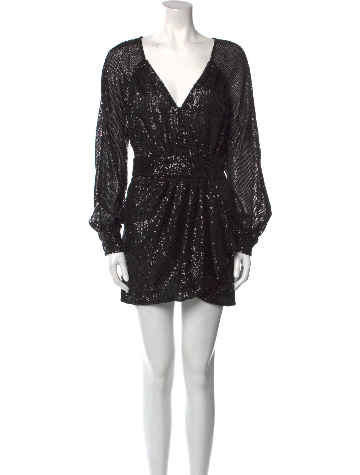 Marissa Webb V-Neck Mini Dress