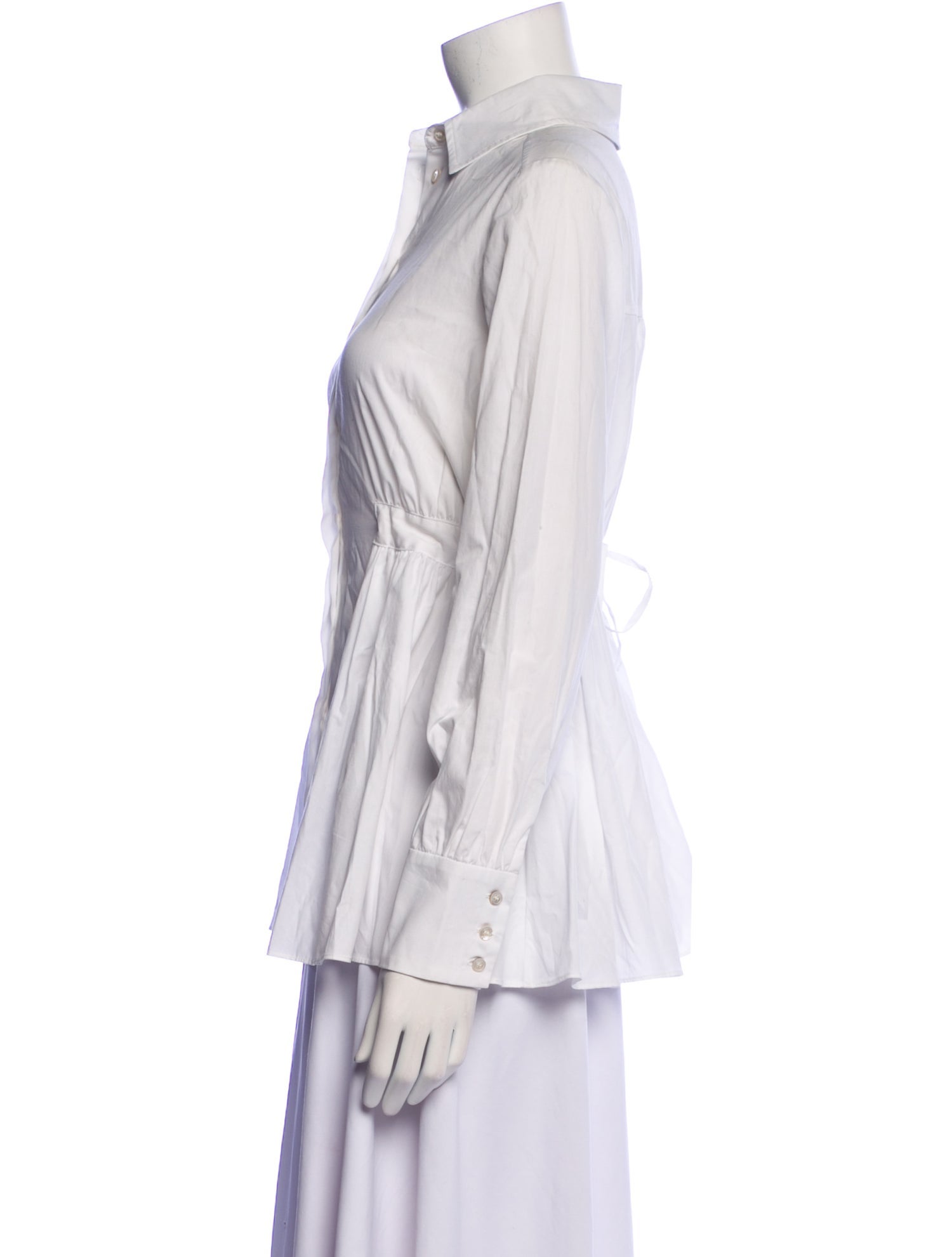 Marissa Webb Long Sleeve Button-Up Top