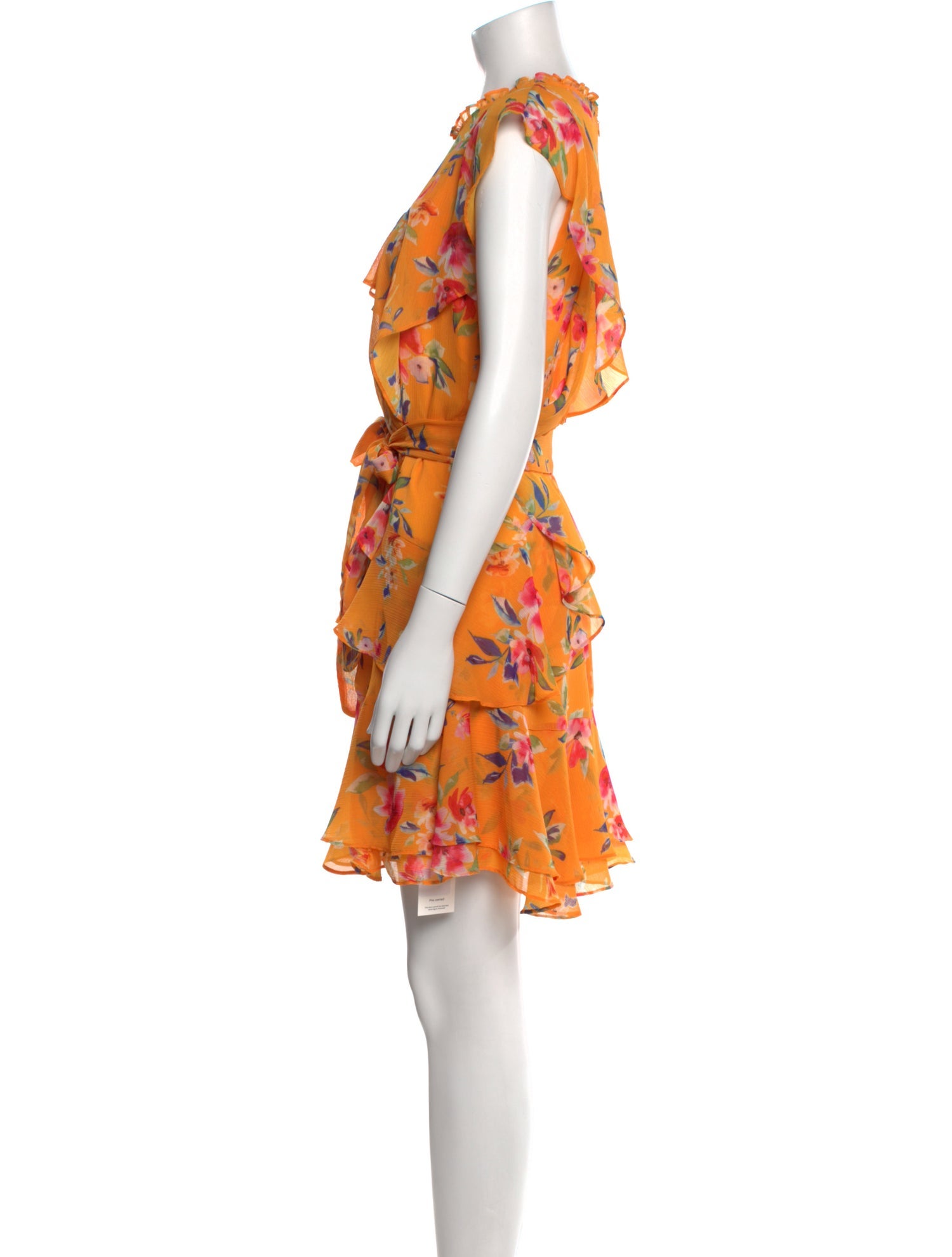 Marissa Webb Floral Print Mini Dress