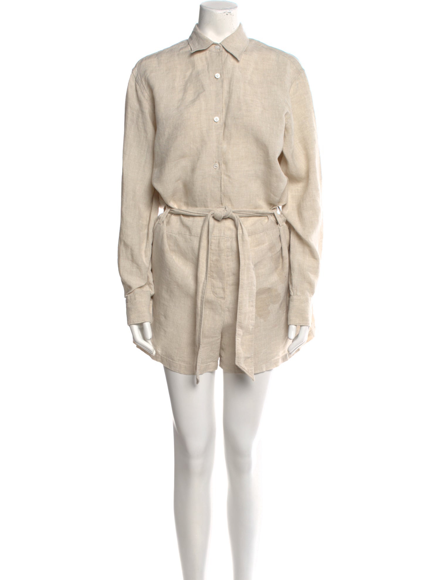 Marissa Webb Linen Romper w/ Tags