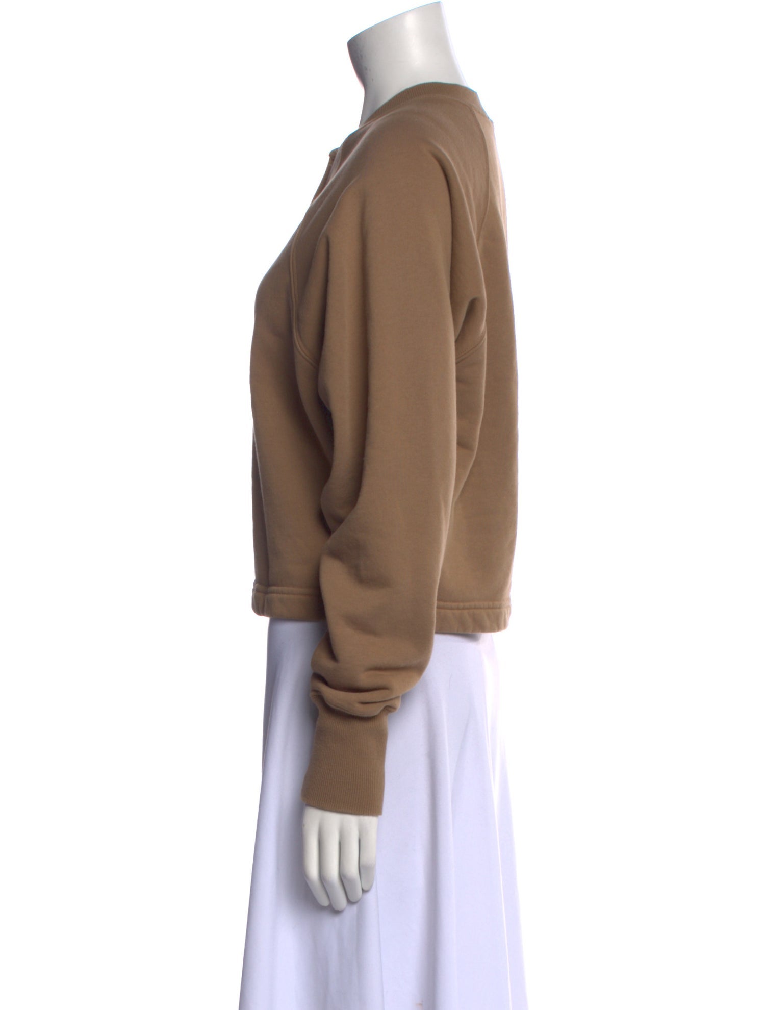 Marissa Webb Mock Neck Long Sleeve Sweatshirt