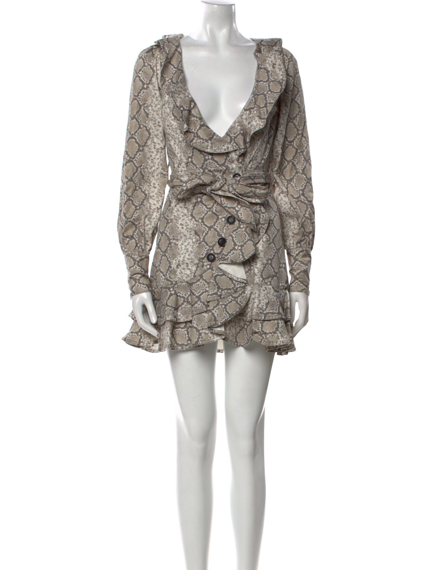 Marissa Webb Printed Mini Dress