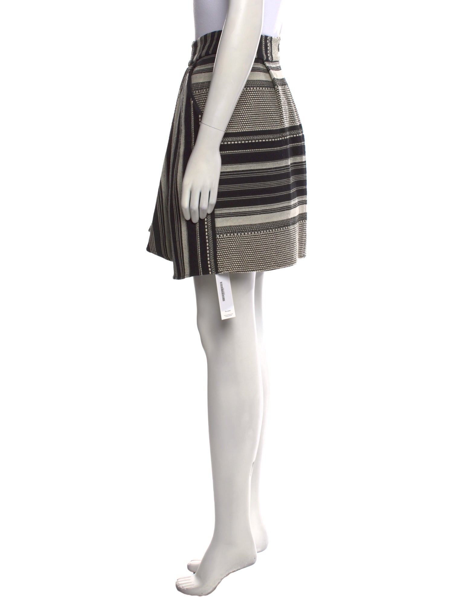 Marissa Webb Striped Mini Skirt