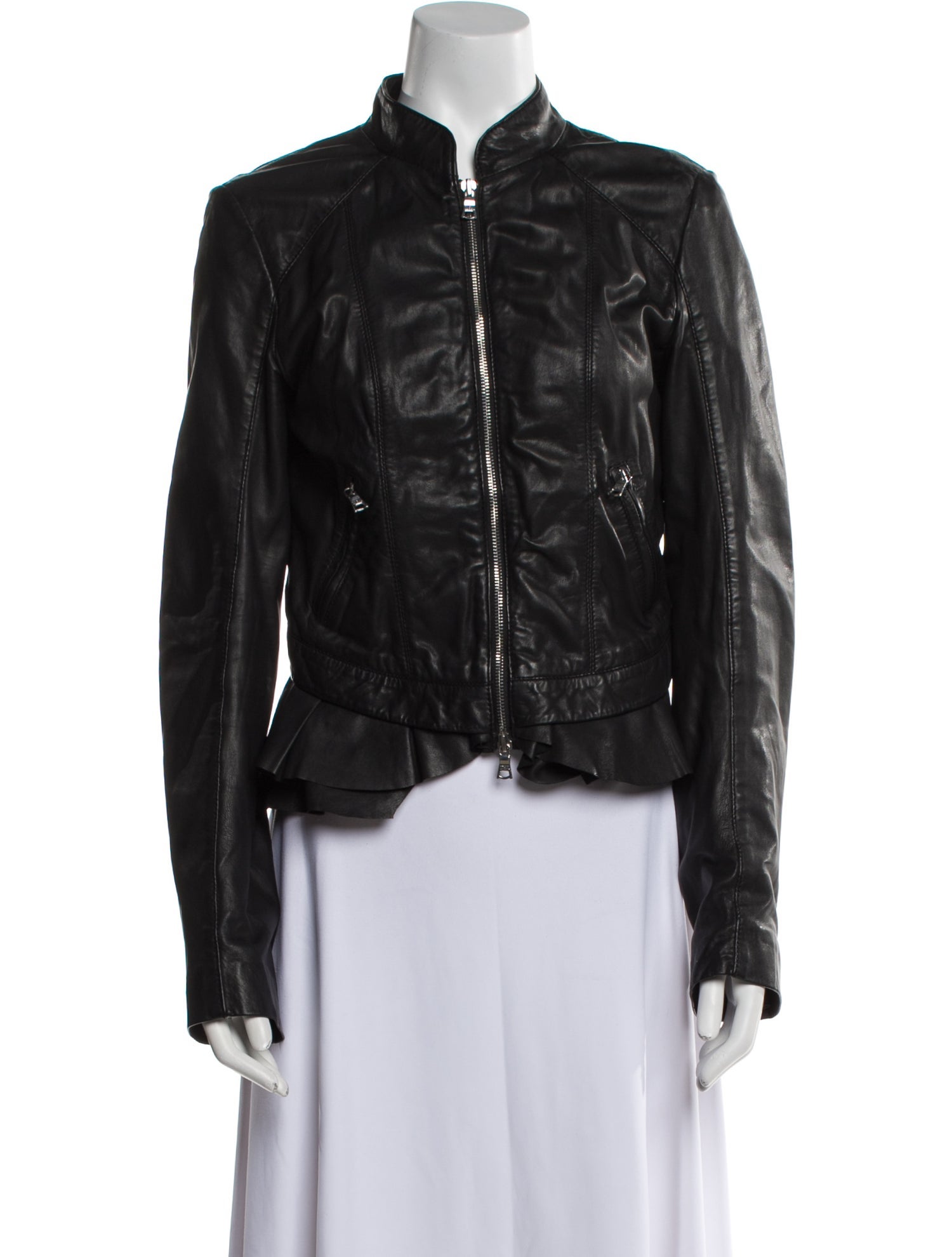Marissa Webb Leather Biker Jacket