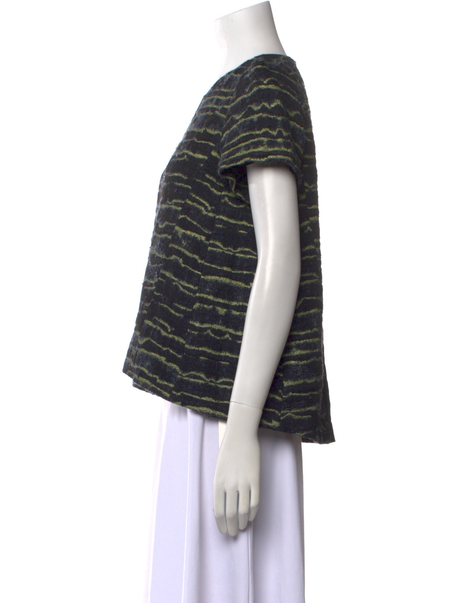 Marissa Webb Striped Crew Neck T-Shirt