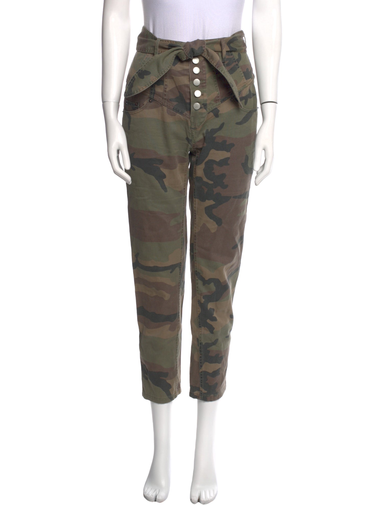 Marissa Webb Camouflage Print Skinny Leg Pants
