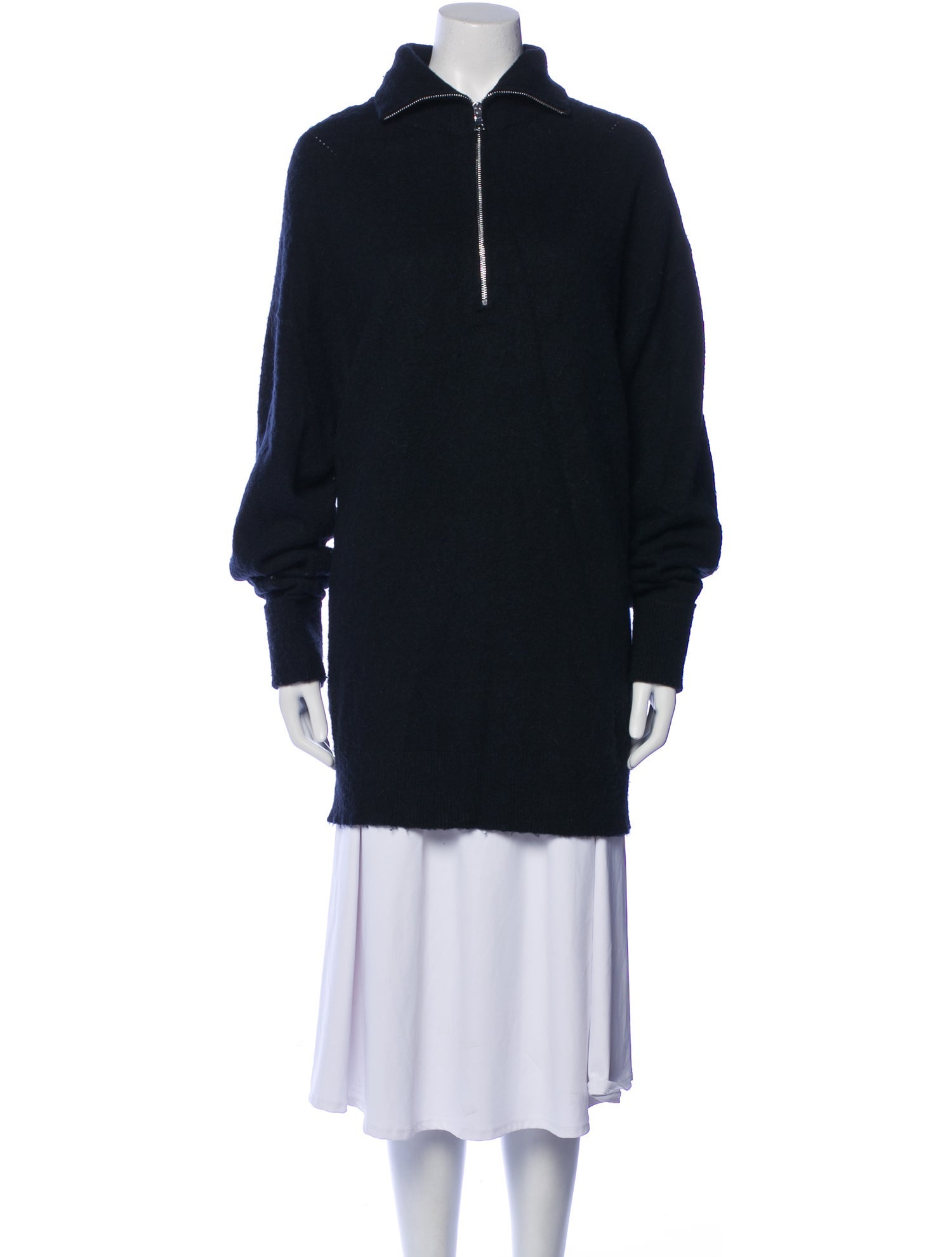 Marissa Webb Wool Mock Neck Sweater