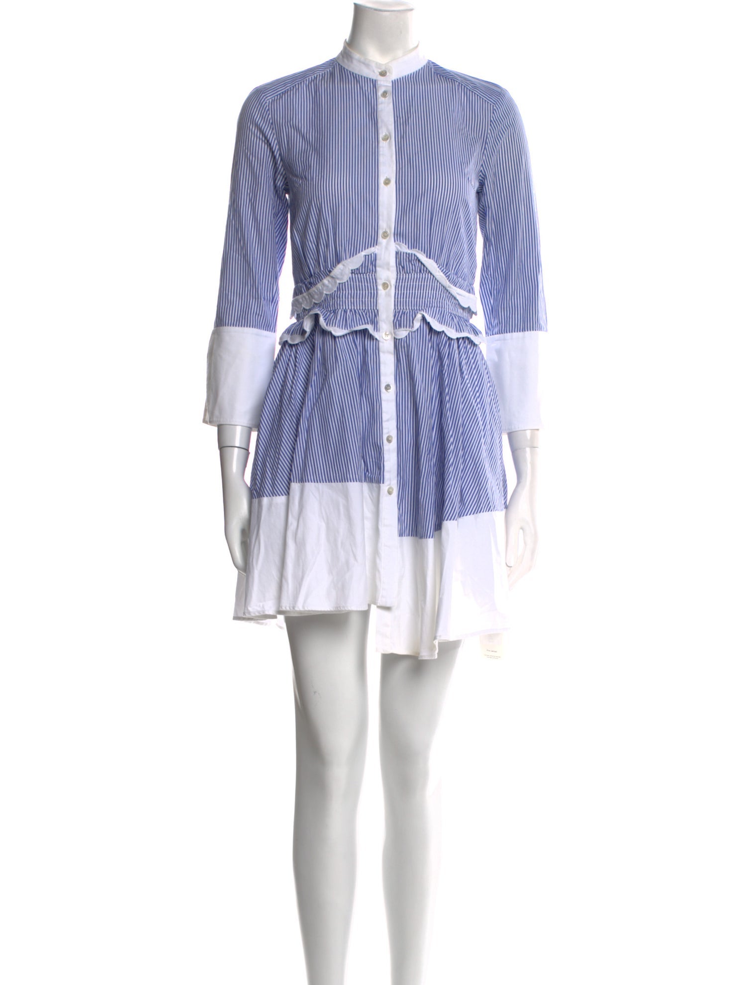 Marissa Webb Striped Mini Dress