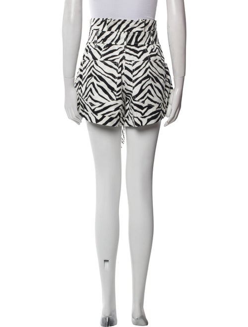 Marissa Webb Animal Print Mini Shorts