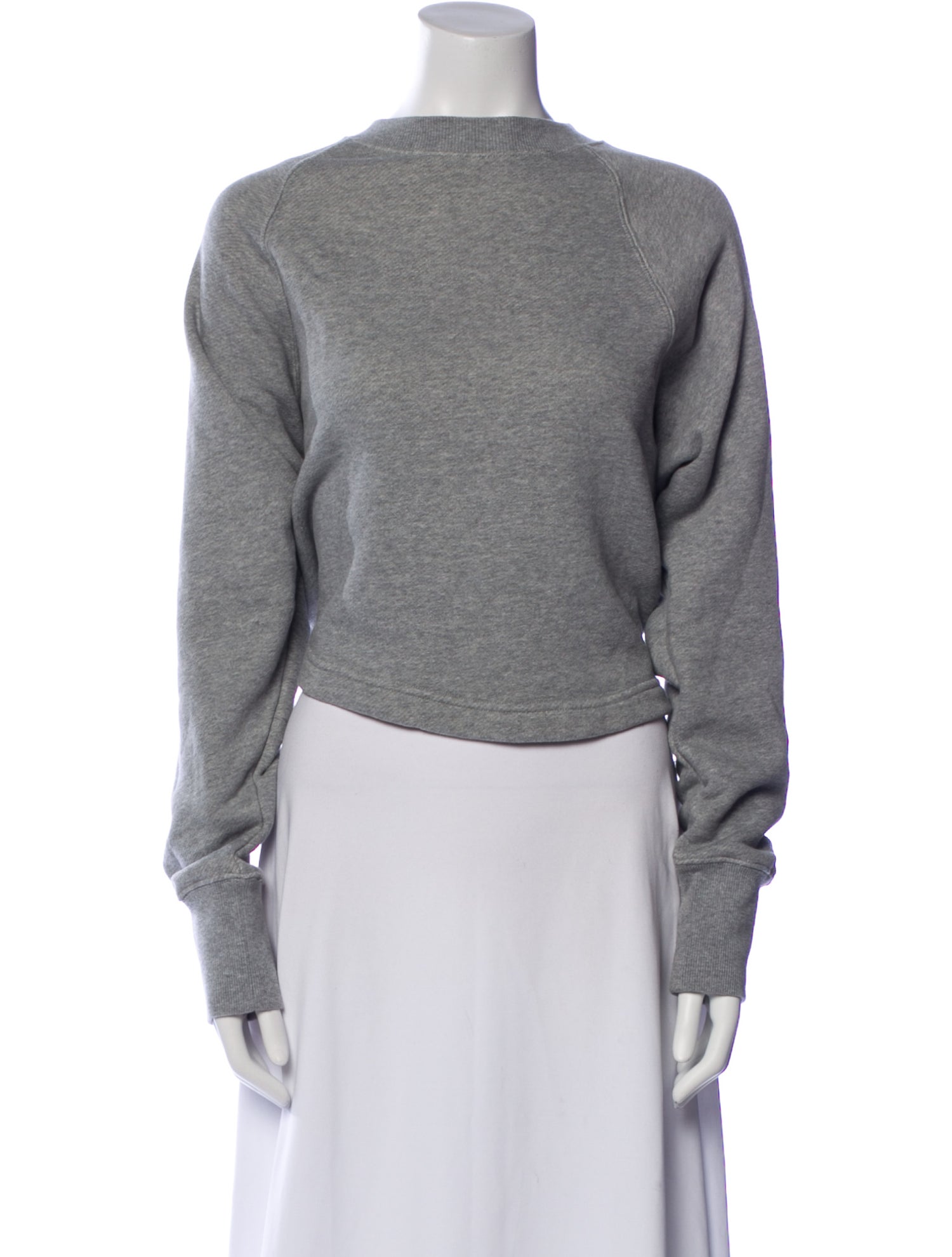 Marissa Webb Bateau Neckline Long Sleeve Sweatshirt