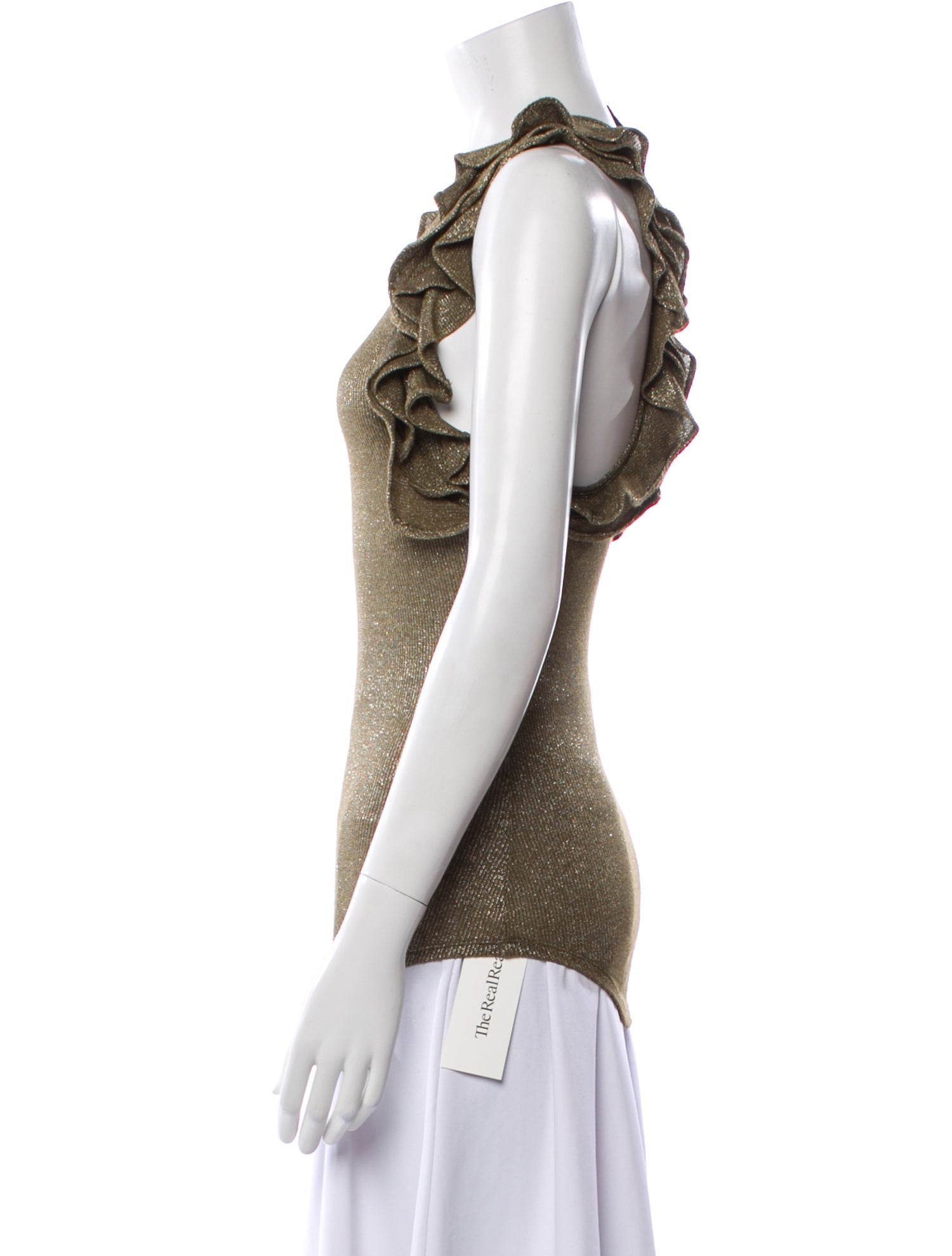 Marissa Webb Scoop Neck Sleeveless Top