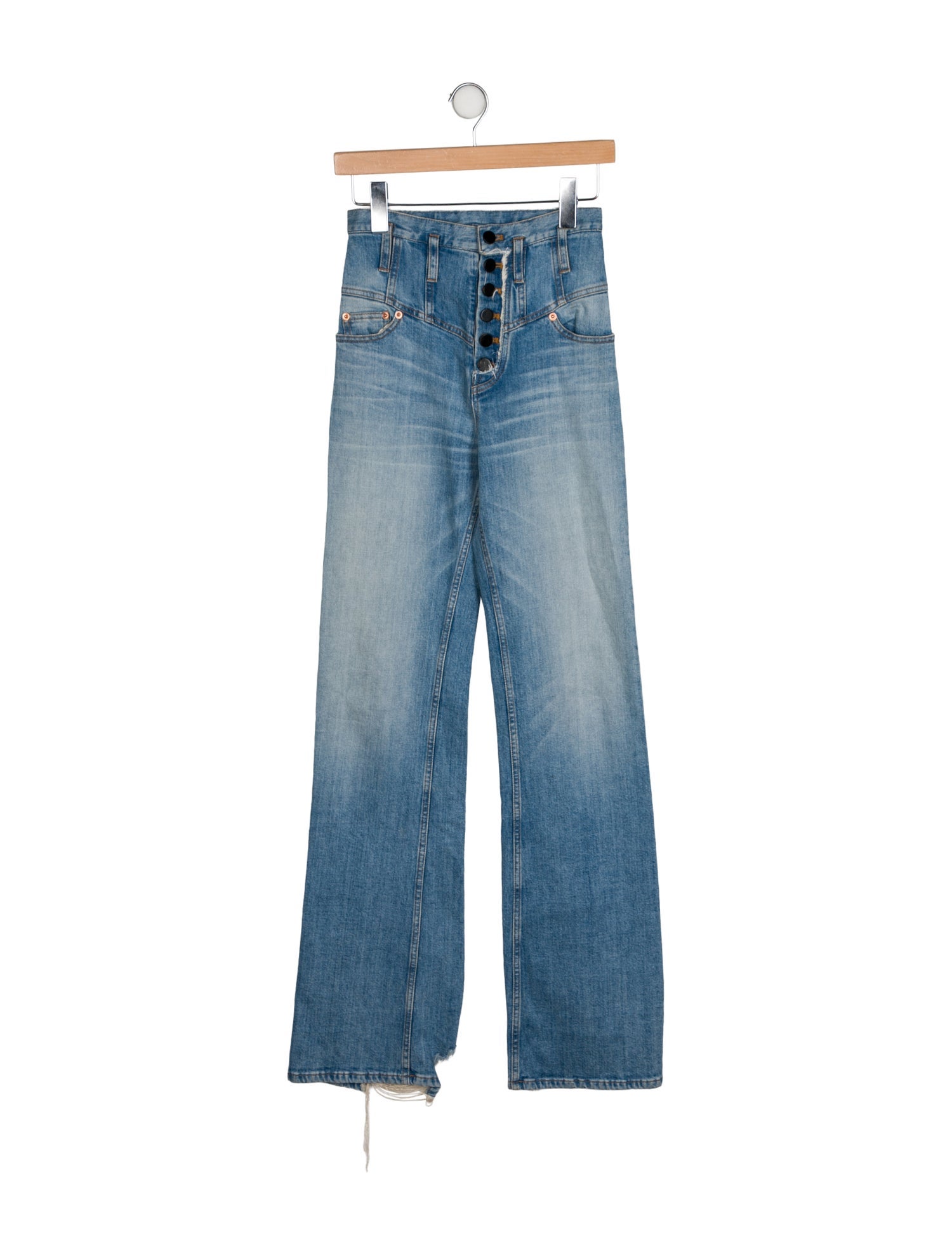 Marissa Webb High-Rise Wide Leg Jeans