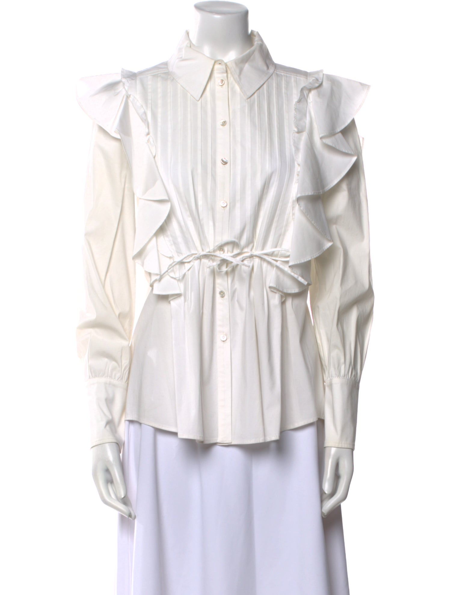 Marissa Webb Long Sleeve Button-Up Top