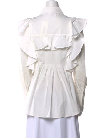 Marissa Webb Long Sleeve Button-Up Top