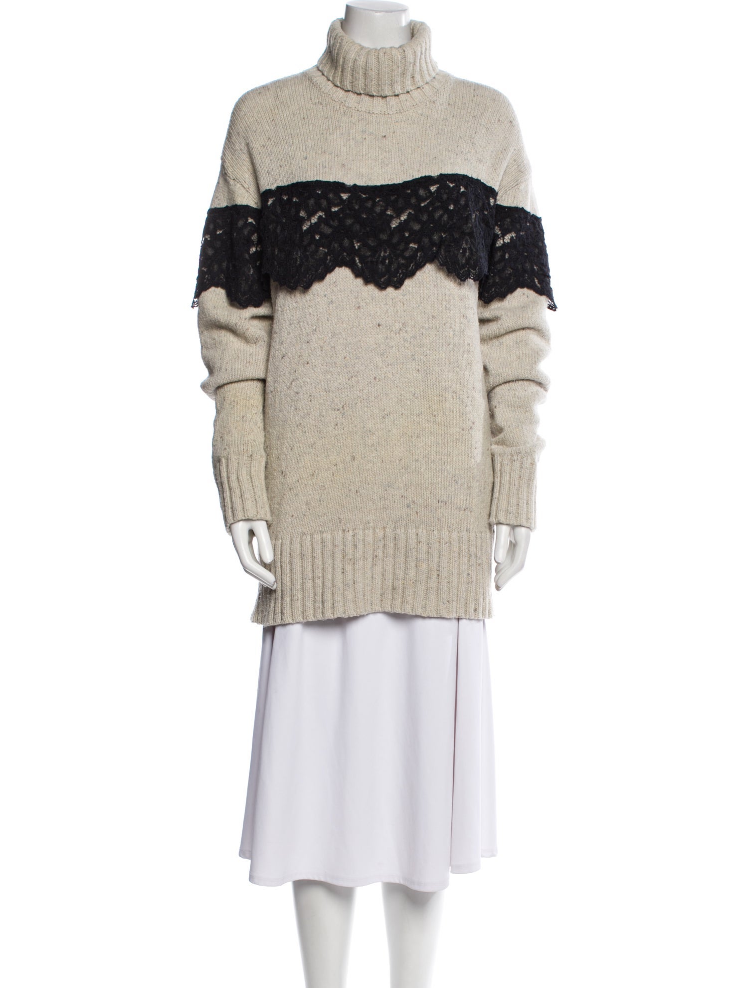 Marissa Webb Merino Wool Striped Sweater