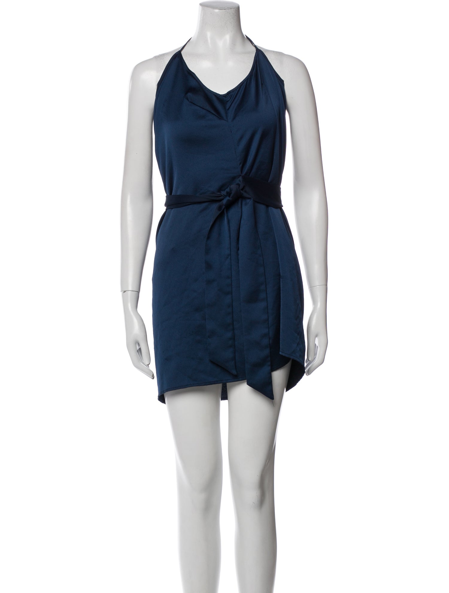 Marissa Webb Scoop Neck Mini Dress