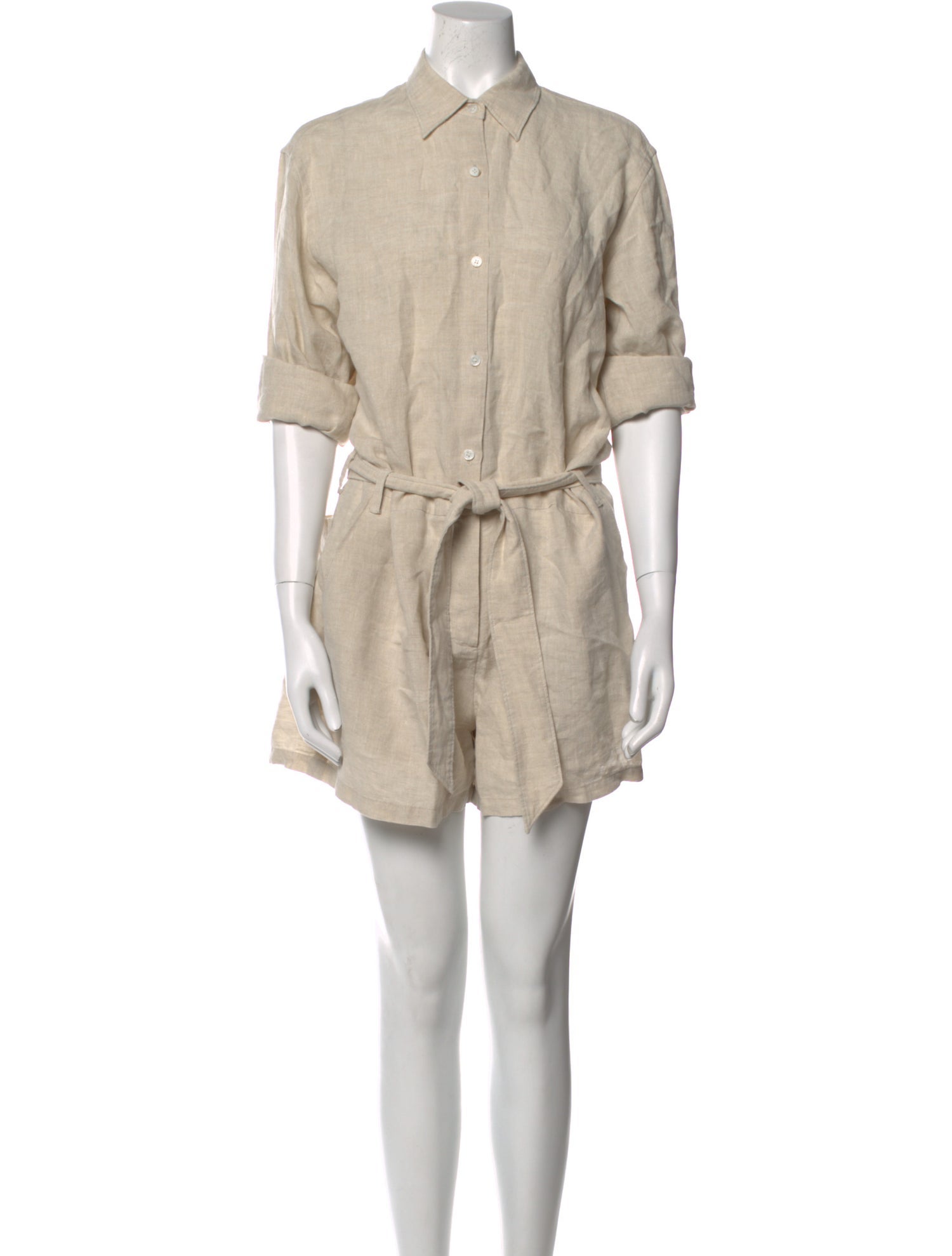 Marissa Webb Linen Romper
