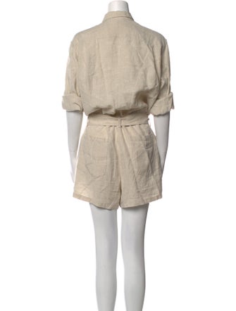 Marissa Webb Linen Romper