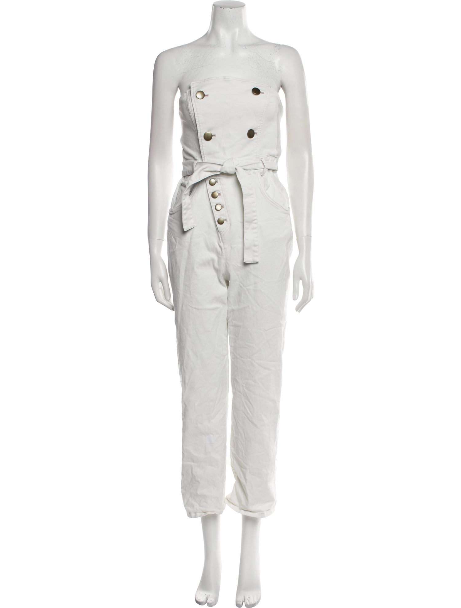 Marissa Webb Strapless Jumpsuit