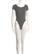 Marissa Webb Scoop Neck Short Sleeve Bodysuit