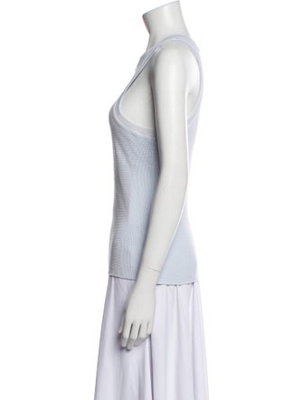 Marissa Webb Striped Crew Neck Top