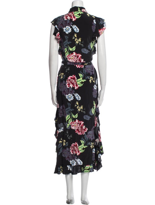 Marissa Webb Floral Print Long Dress