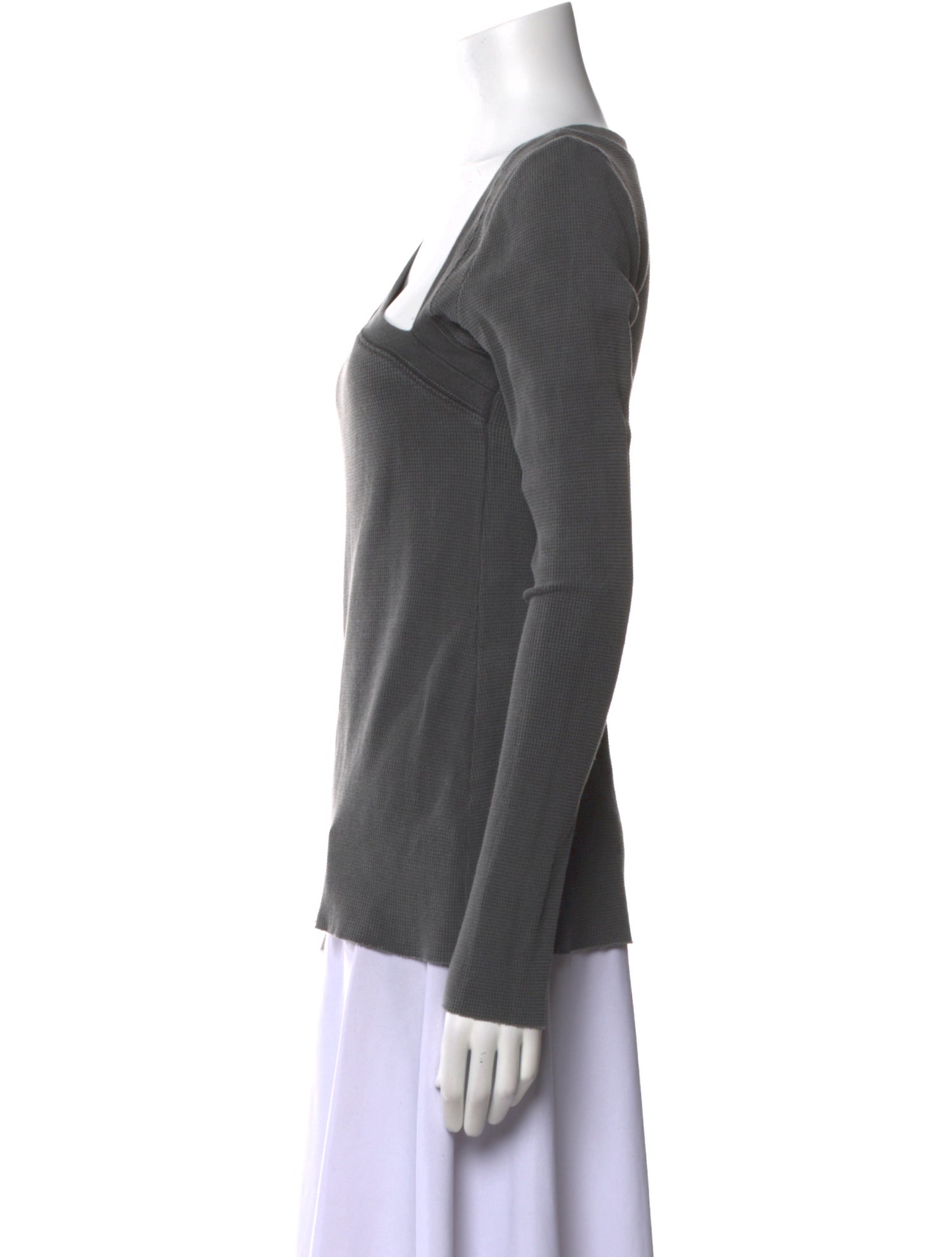 Marissa Webb One-Shoulder Long Sleeve Top